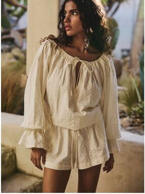 Free People Estella Romper NWT M